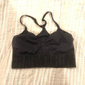 Under Armour sports bra black